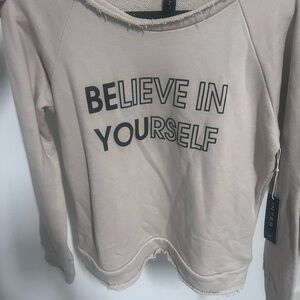 Beige Women's Top
